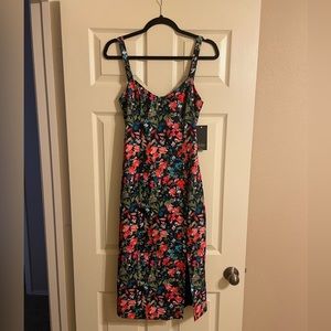 Aidan Mattox floral print dress. NWT!